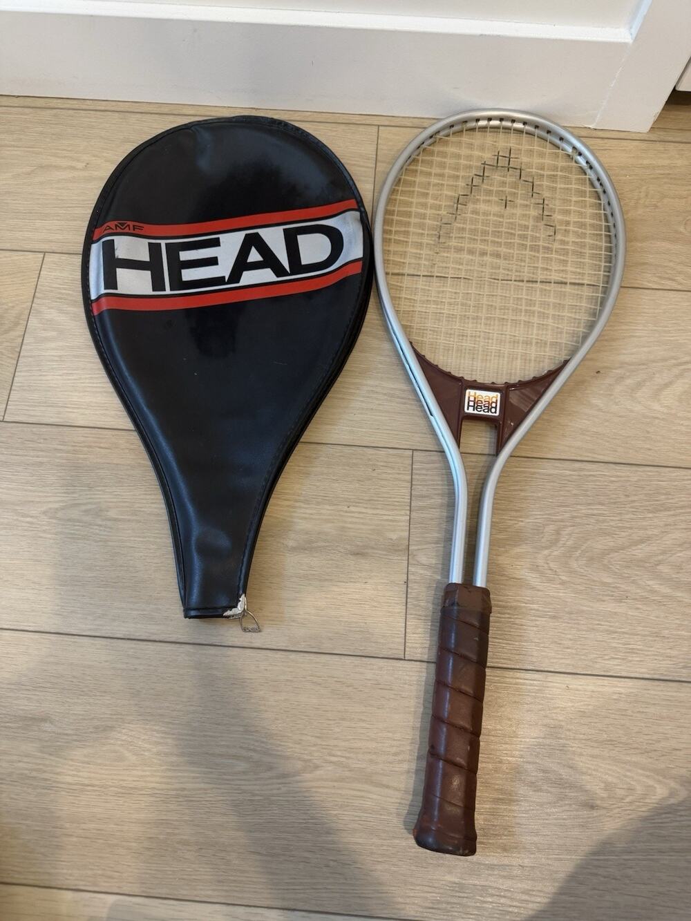Vintage 1970's AMF HEAD EDGE 4 1/4" Tennis Racquet Racket Aluminum